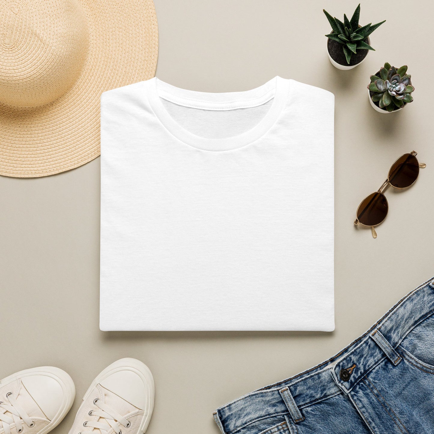 Classic White T‑Shirt — Essential Casual Tee